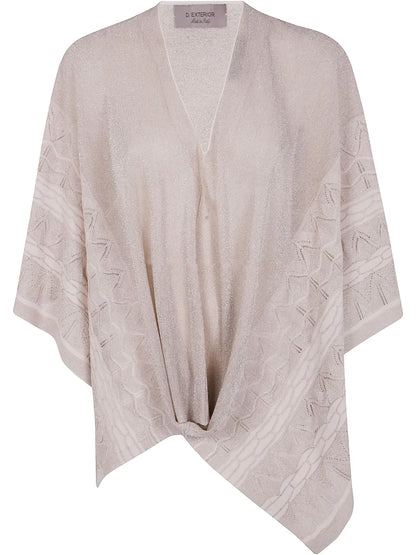V-Neck Knitted Top