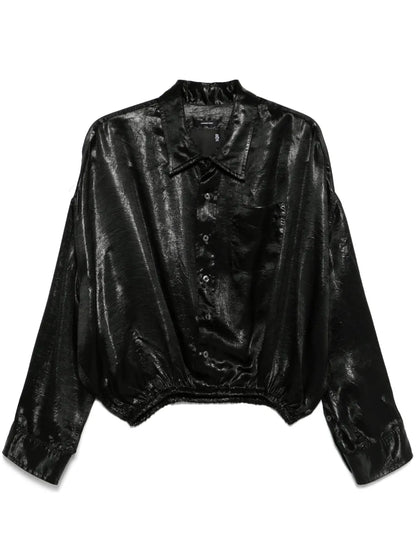 Crossover Bubble Shirt