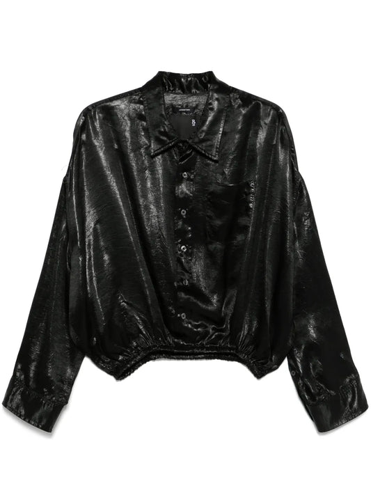 Crossover Bubble Shirt