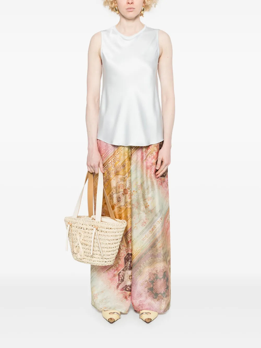 Satined Tank Top