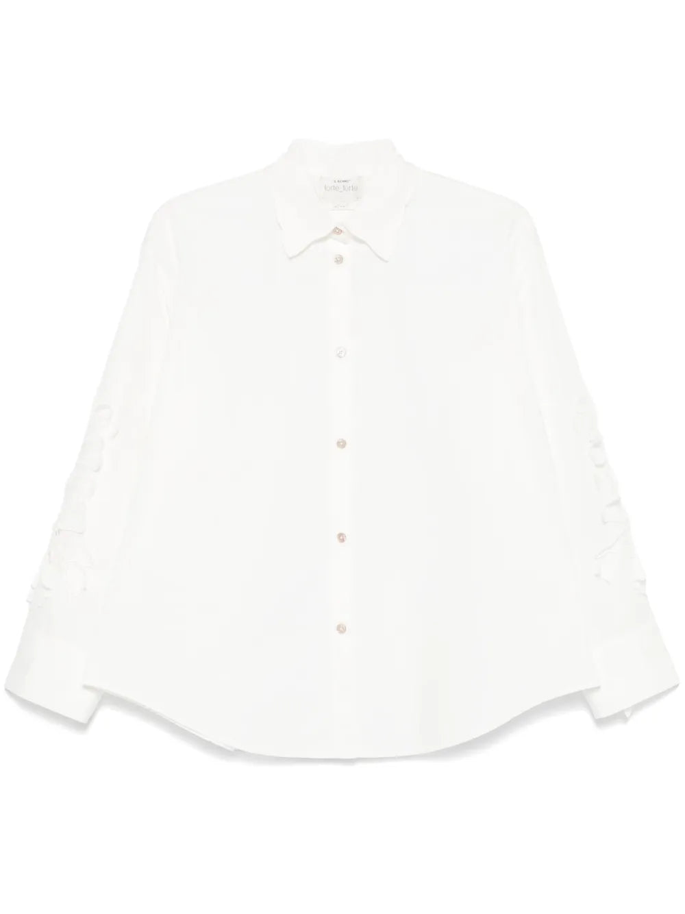 Lace-Detailed Shirt