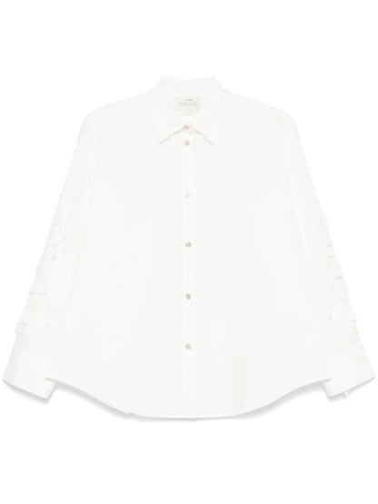 Lace-Detailed Shirt