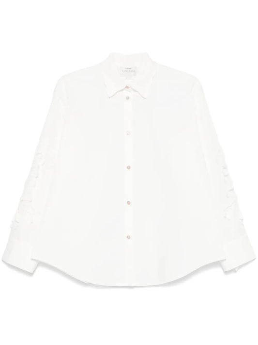 Lace-Detailed Shirt
