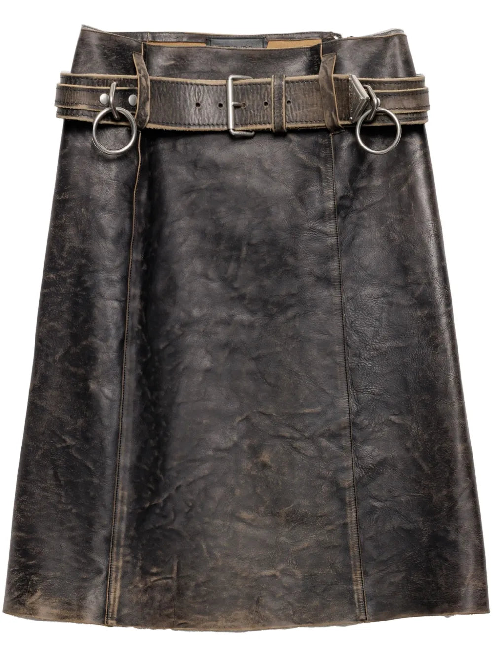 Leather Mini Skirt