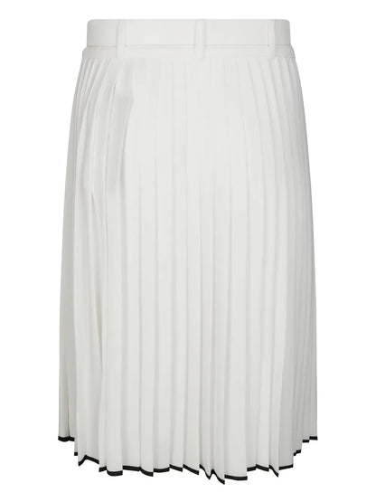 Pleated Midi Skirt