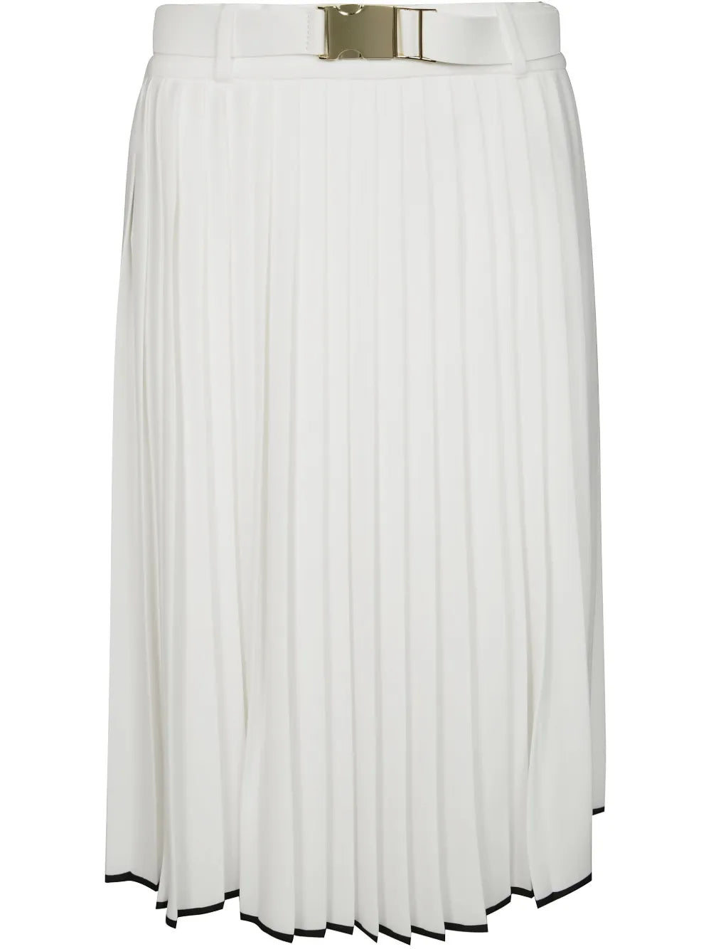 Pleated Midi Skirt
