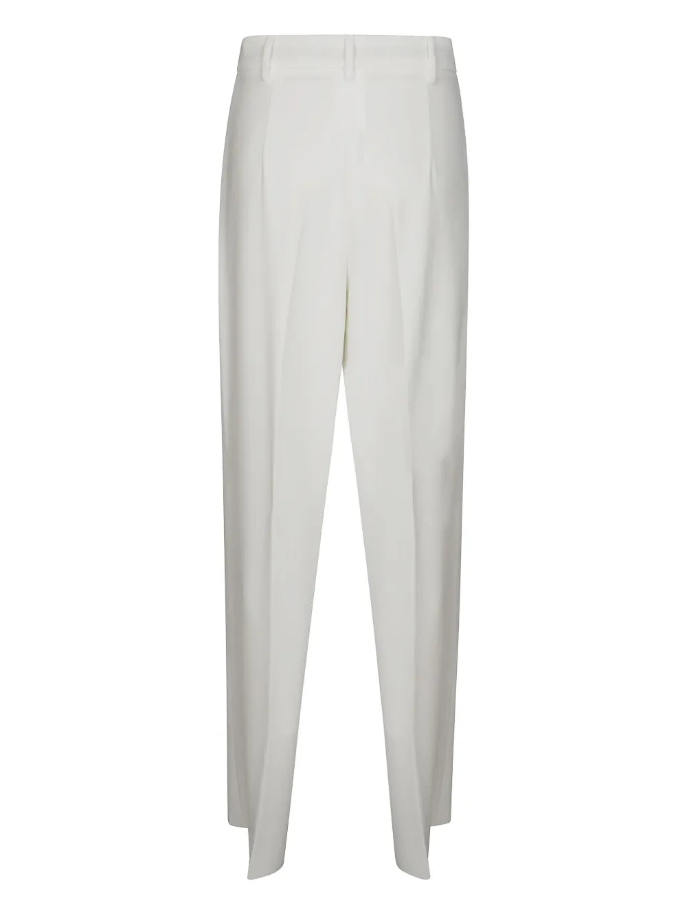 Pleated Wide-Leg Trousers