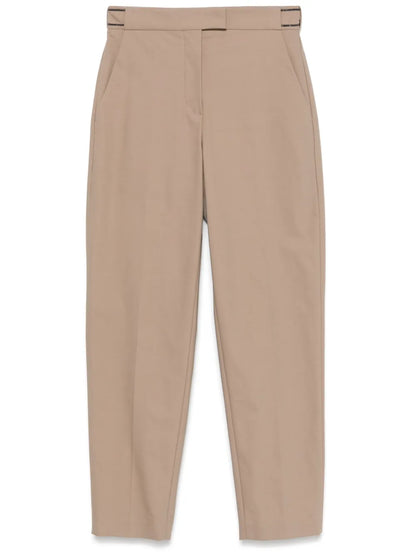 Monili Chain-Detail Trousers