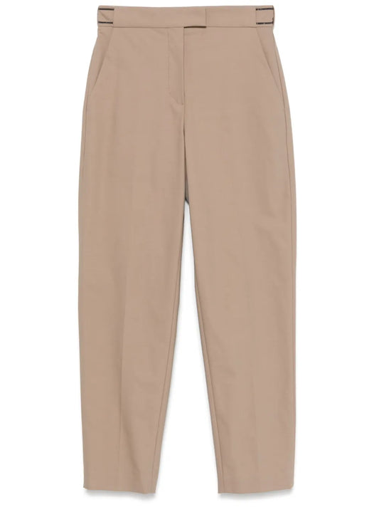 Monili Chain-Detail Trousers