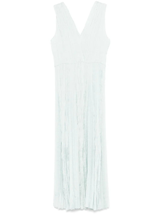 Pleated Maxi Dress