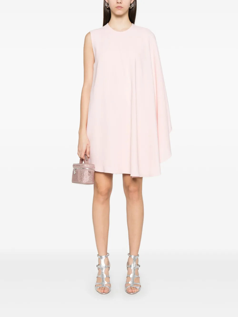 One-Sleeve Mini Dress