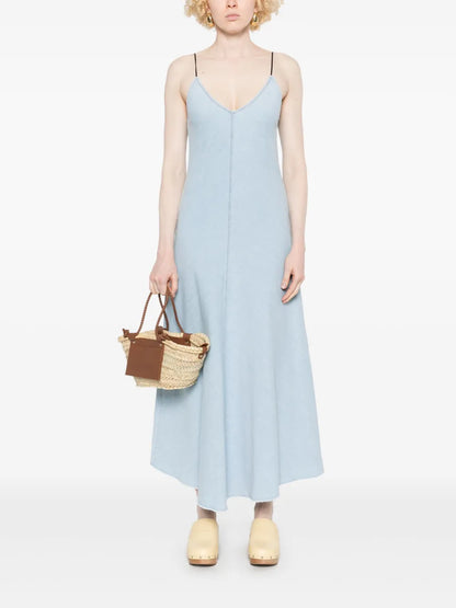 Denim Midi Dress