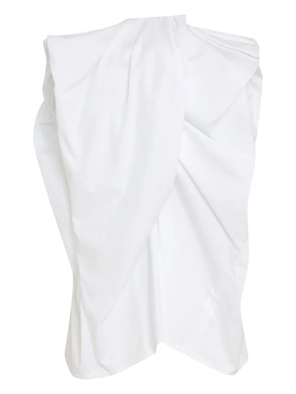 Pleated Sleeveless Blouse
