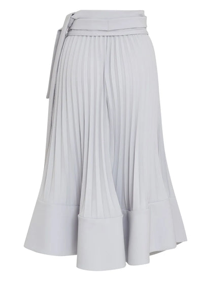Pleated Midi Skirt