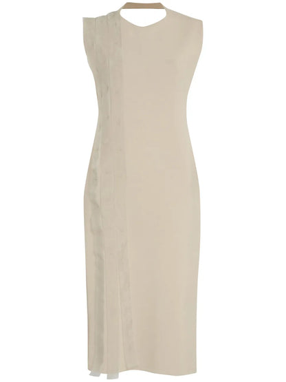 Stripe-Detailed Mini Dress