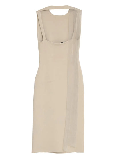 Stripe-Detailed Mini Dress