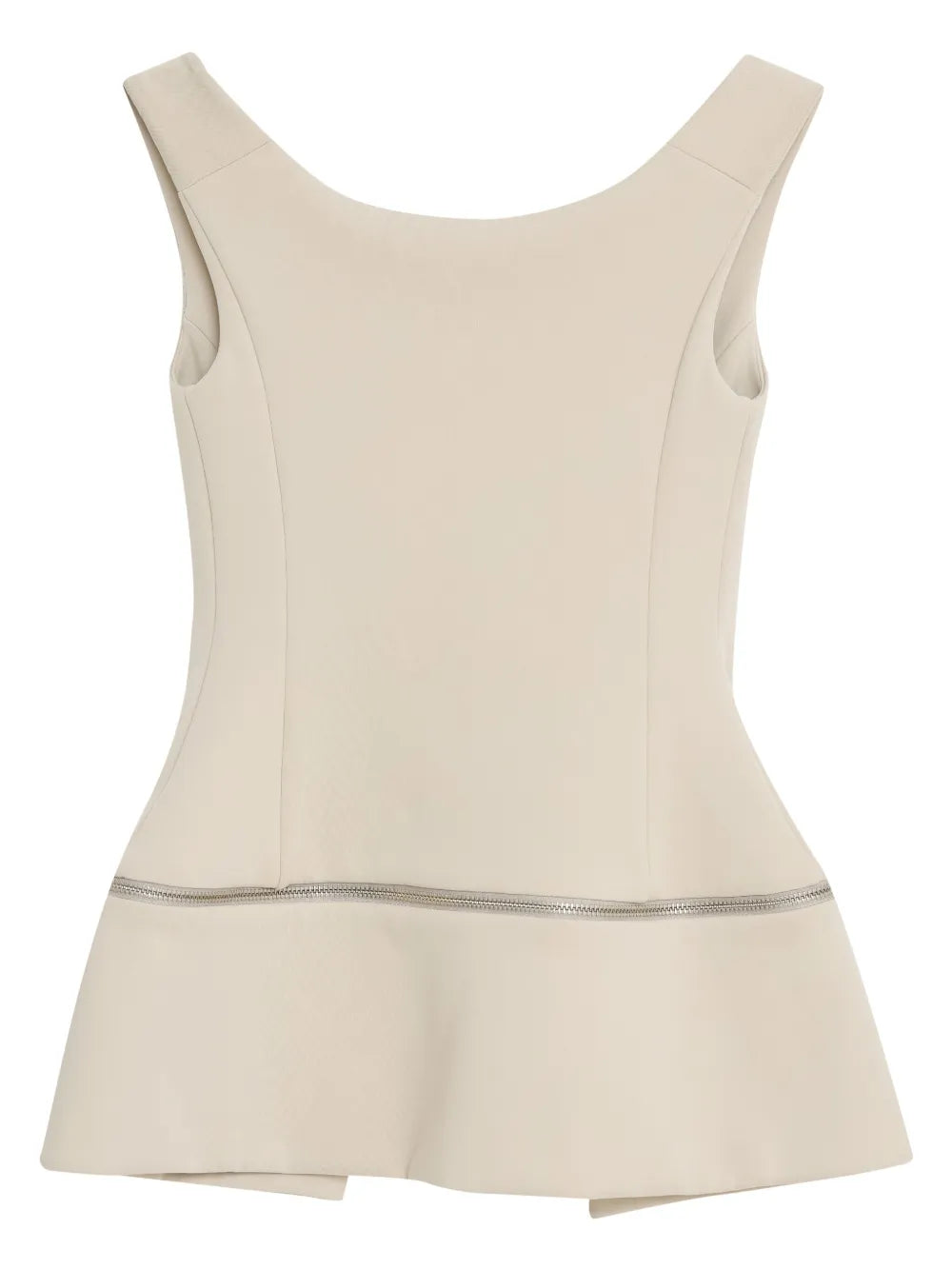 Double-Zipper Top