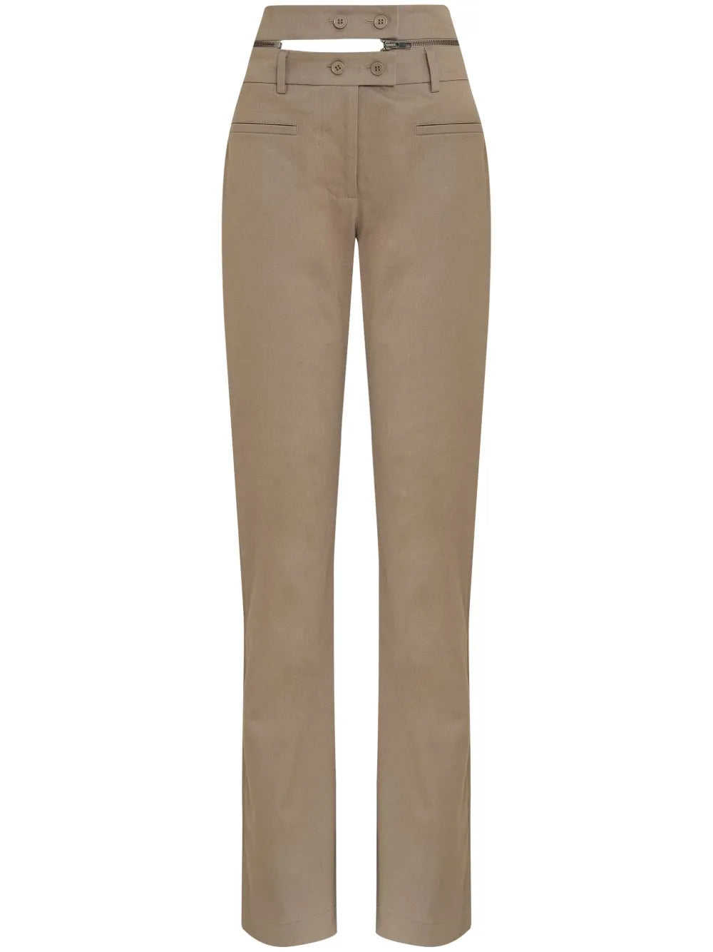 Double-Flare Trousers