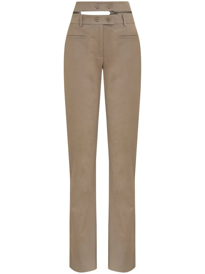 Double-Flare Trousers