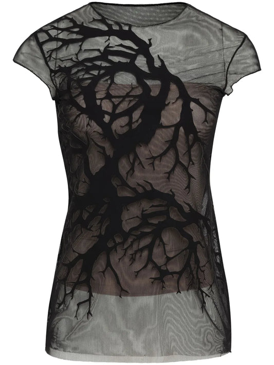 Tree-Detailed T-Shirt