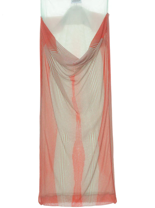 Layered-Design Midi Skirt
