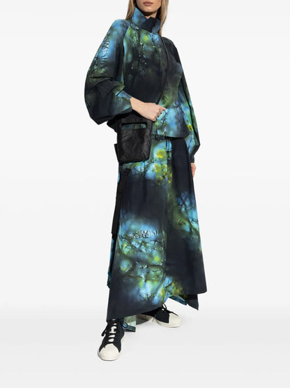 Printed Maxi Skirt