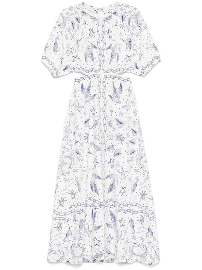 Niessel Seashells Maxi Dress