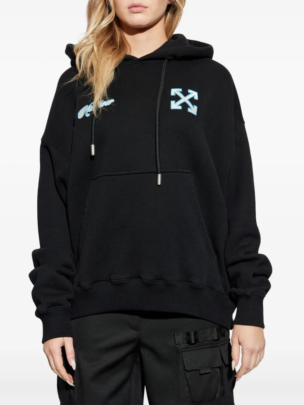 Arrows-Print Hoodie