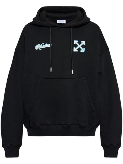 Arrows-Print Hoodie