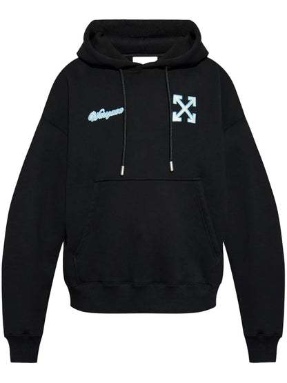 Arrows-Embroidered Hoodie