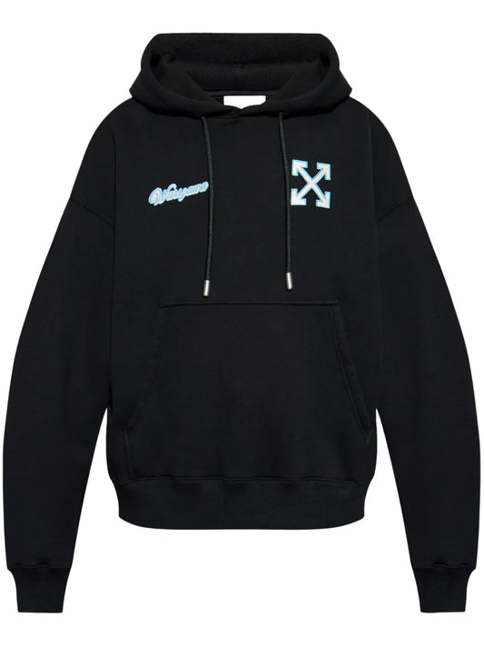 Arrows-Embroidered Hoodie