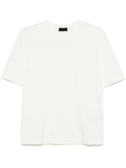 Rubberised-Logo Cotton T-Shirt