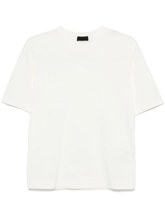 Rubberised-Logo Cotton T-Shirt
