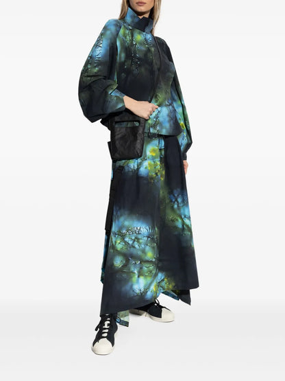 Graphic-Print Jacket