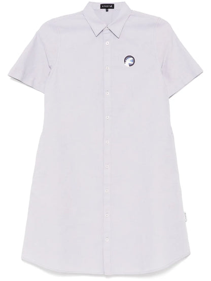 Dino Embroidery Dress