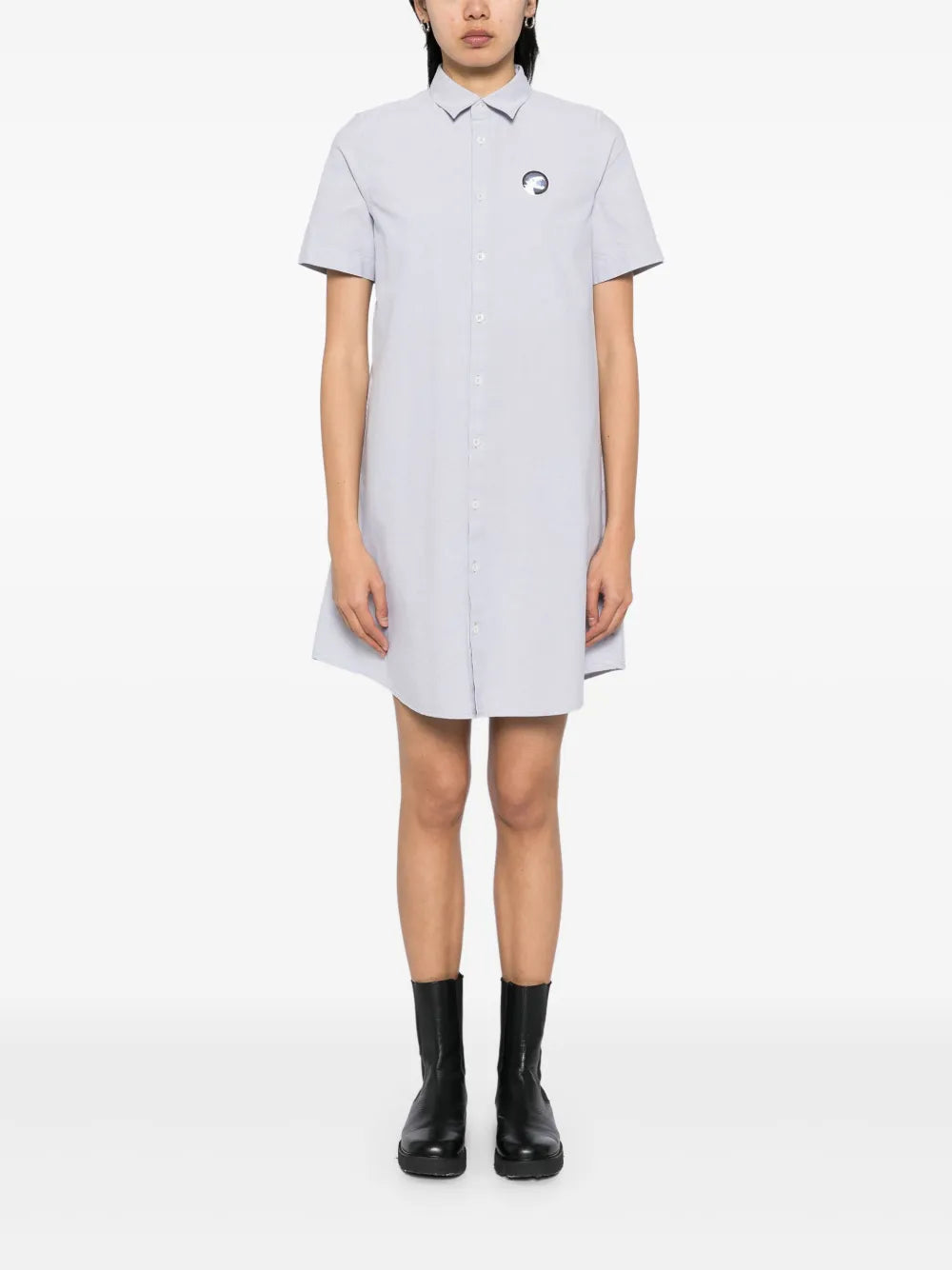 Dino Embroidery Dress