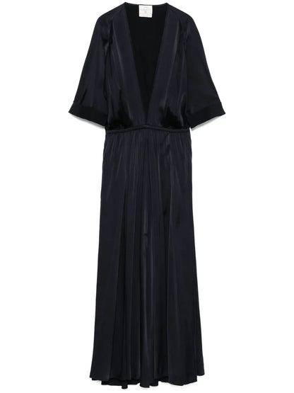 Satined Maxi Dress