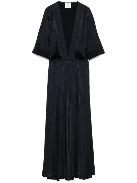 Satined Maxi Dress