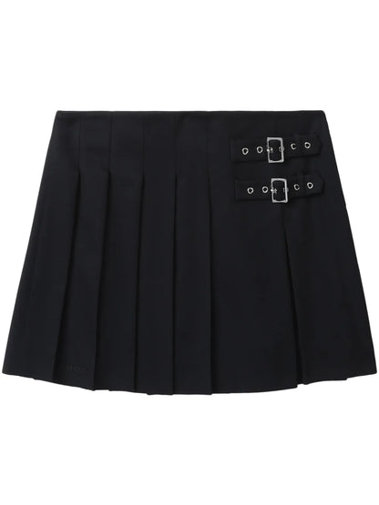 Pleated Midi Skirt
