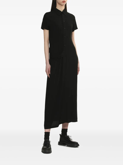 Button-Down Midi Dress