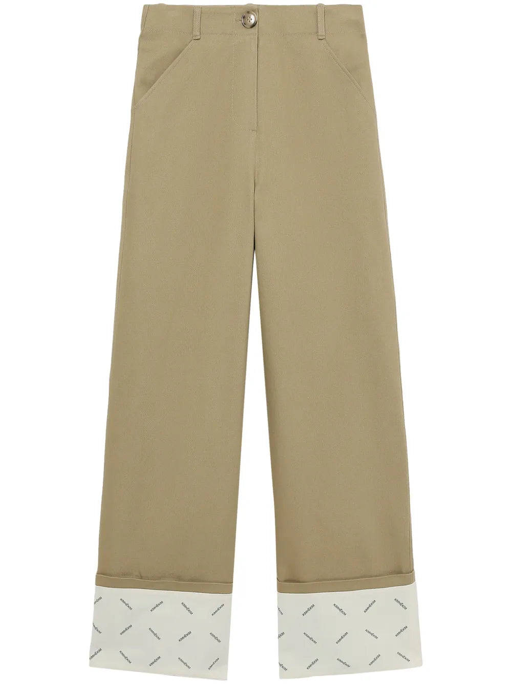 Turn-Up Hem Trousers