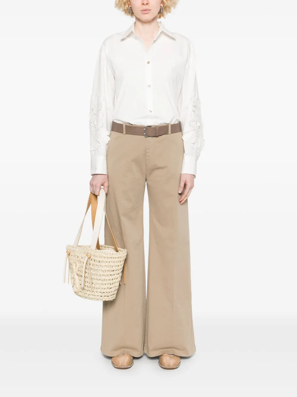 Wide-Leg Trousers