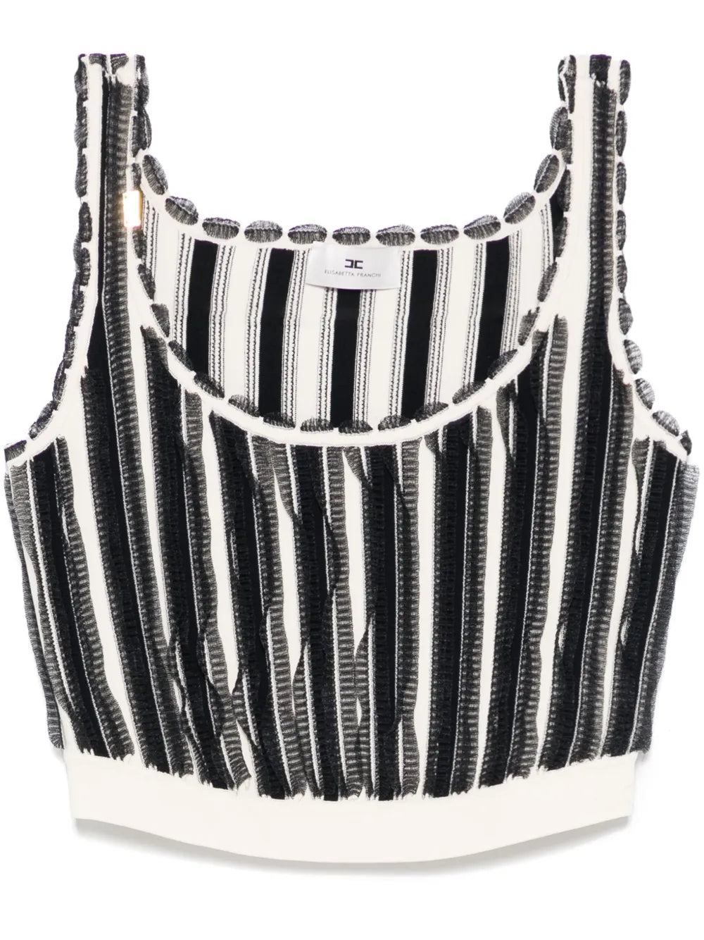 Micro-Ruffles Top