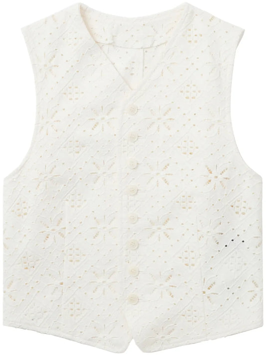 Embroidery Vest