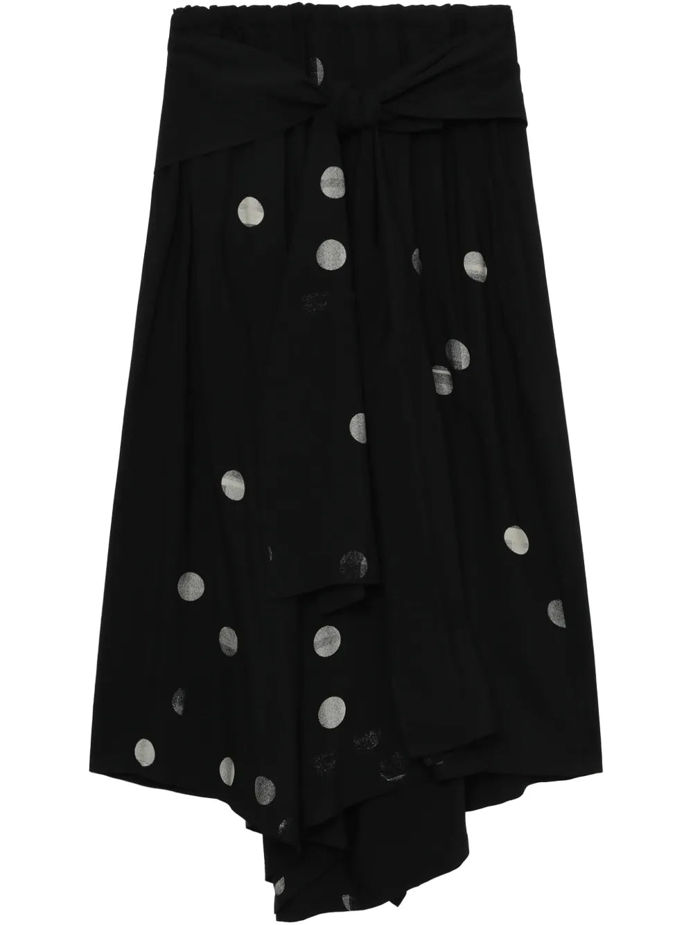 Dot-Print Trousers