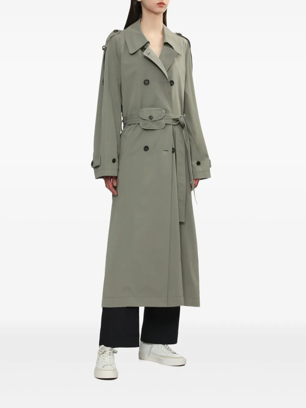 Double-Breasted Trench Coat