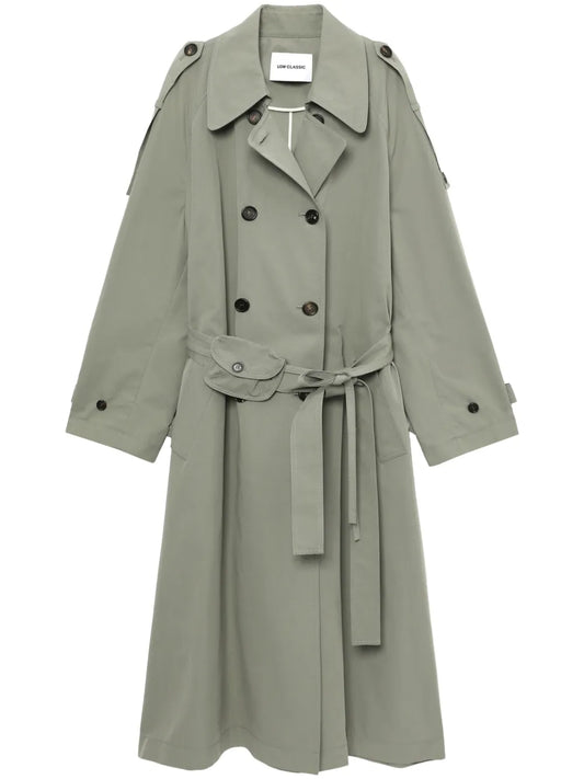 Double-Breasted Trench Coat