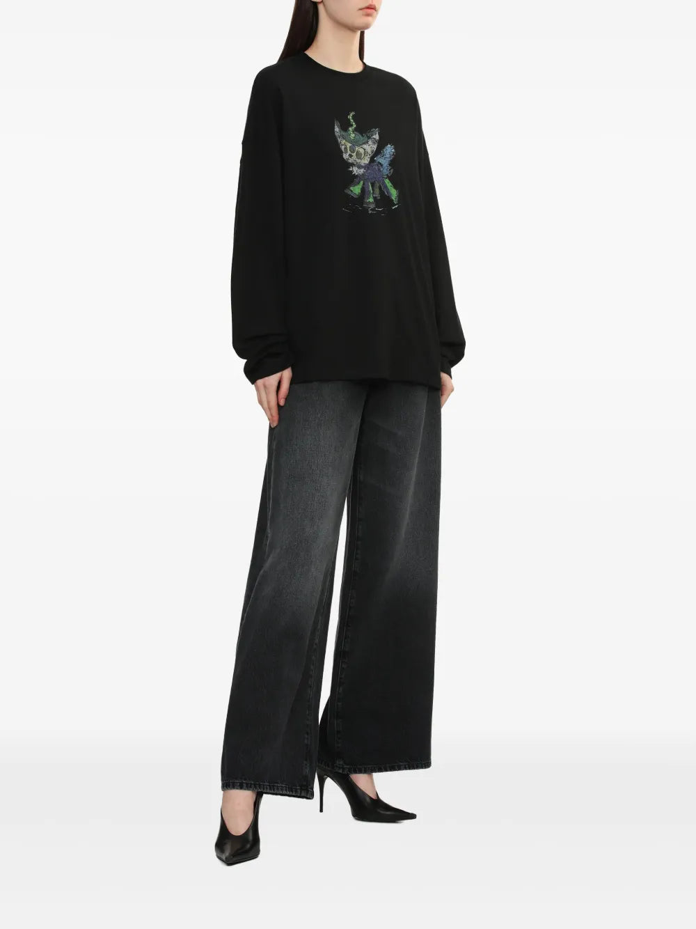 Wide-Leg Jeans