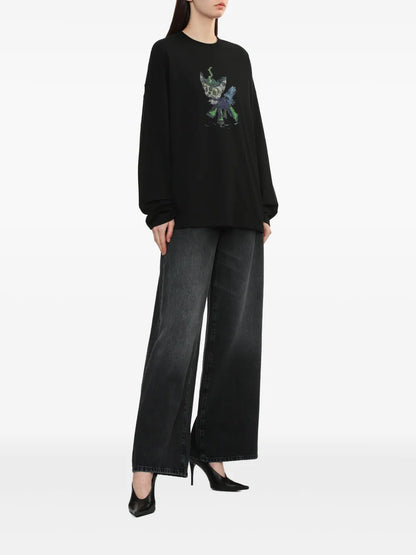 Wide-Leg Jeans