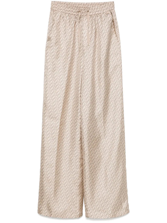 Hanging Hook-Print Trousers